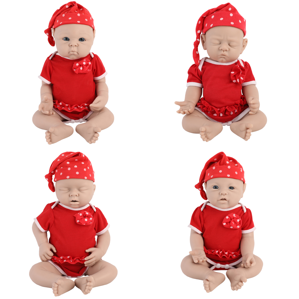 Kids Toys Deals - IVITA 100% Boneka Bayi Silikon Reborn