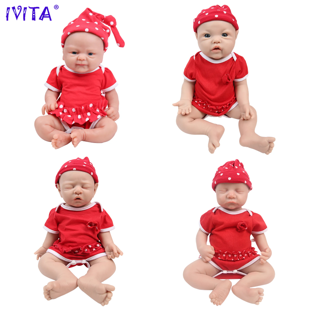 Kids Toys Deals - Boneka silikon 100% IVITA boneka bayi