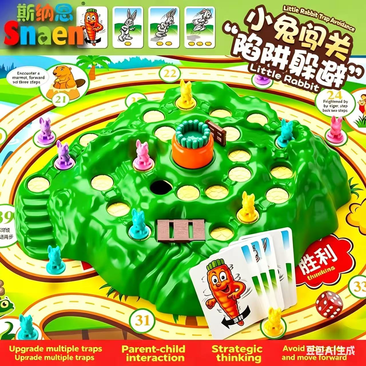 Kids Toys Easter - Penjualan Panas Mainan Seru Perangkap Kelinci