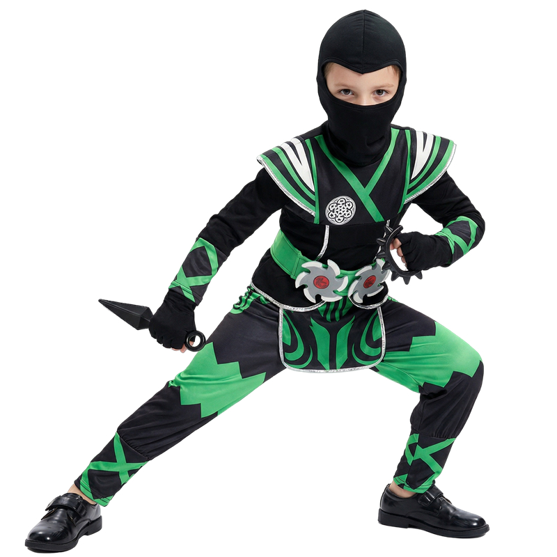 Kids Toys Kit - Set Kostum Ninja Jepang untuk Anak-anak