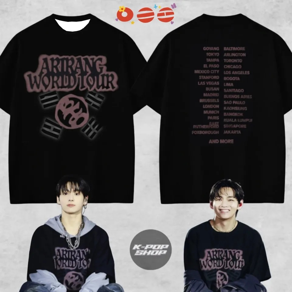 Kids Toys List - Kaos T-Shirt Lengan Pendek Hitam BST
