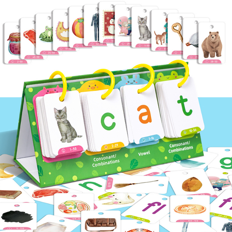 Kids Toys List - Kartu Daftar Kata Bahasa Inggris Montessori