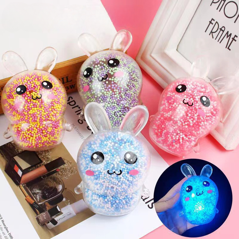 Kids Toys Easter - 1/6 buah bola stres kelinci Squishy