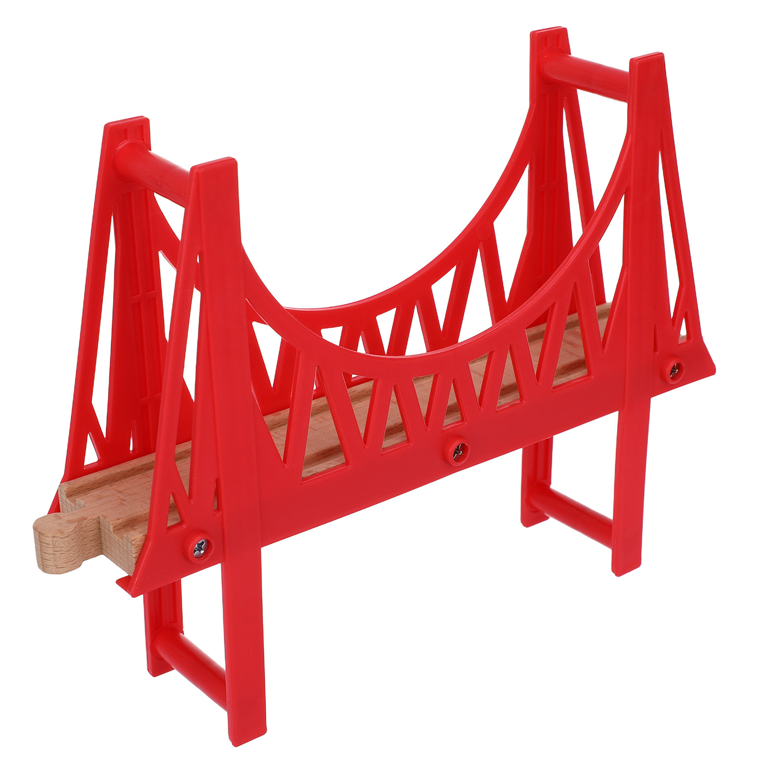 Toy Train Track Set - Set Mainan Kereta Api Kayu dengan