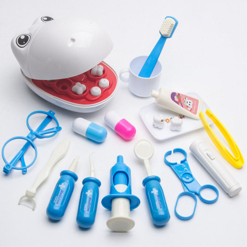 Kids Toys Doctor Set - Mainan Dokter Gigi Hewan Peliharaan Mainan