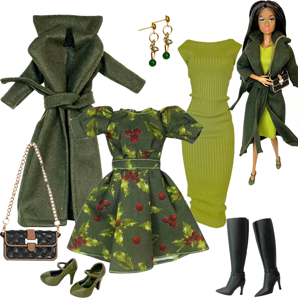 Kids Toys Kit - Pakaian Boneka Skala 1/6 Fashion Berkualitas