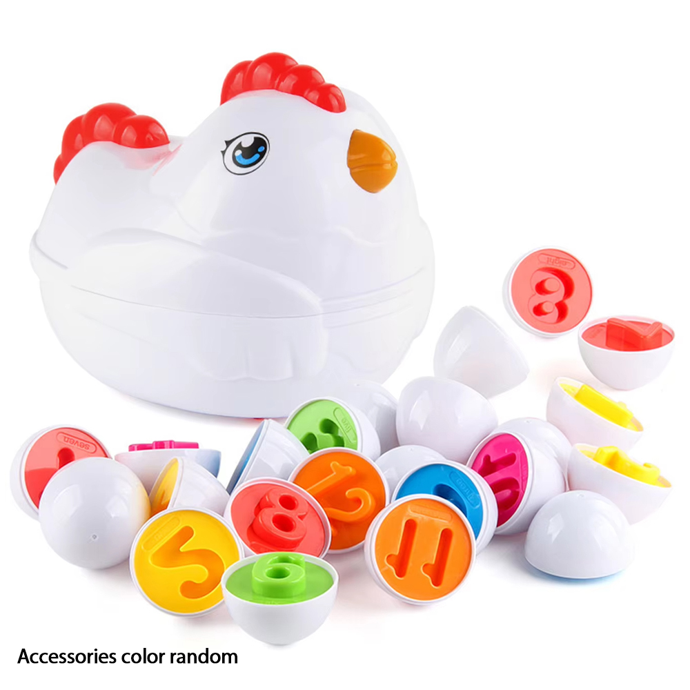 Kids Toys Easter - Mainan bayi Montessori, mainan sensor 12