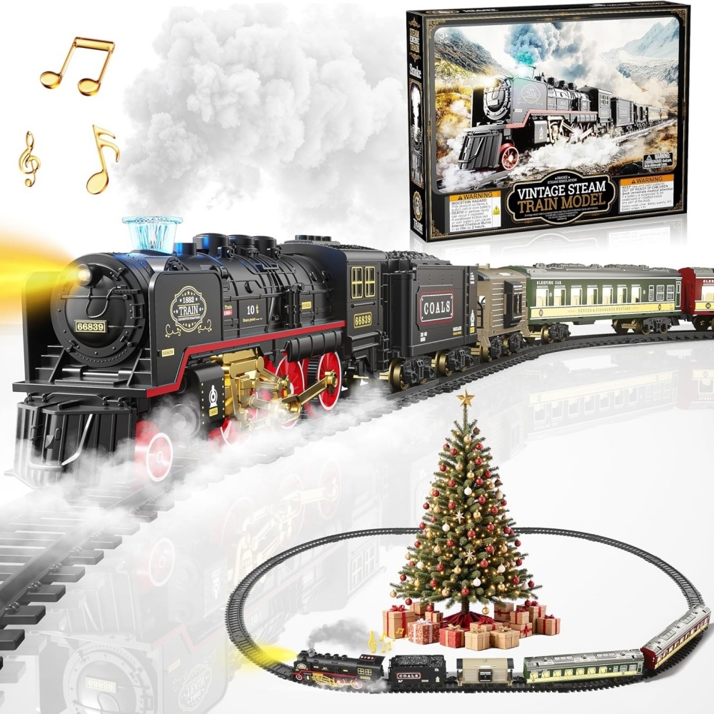 Mainan Kereta Listrik dengan L - Toy Train Track Set ulasan dan harga
