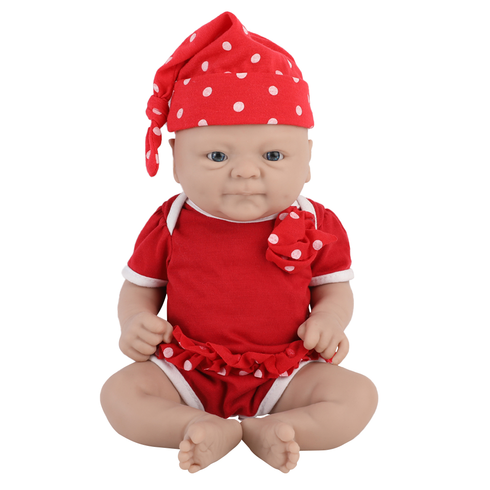 IVITA 100% Boneka Bayi Silikon - Kids Toys Deals ulasan dan harga