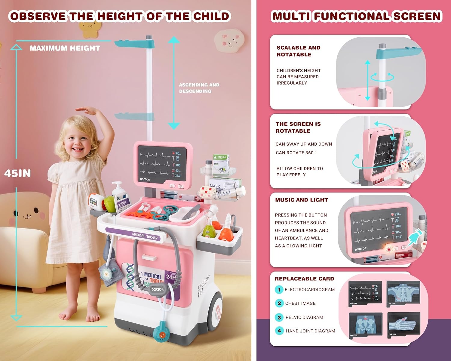 Set Permainan Dokter Anak Delu - Kids Toys Doctor Set ulasan dan harga
