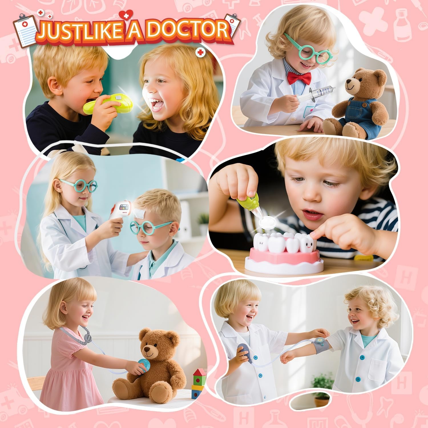 Set Permainan Dokter Anak Delu - Kids Toys Doctor Set ulasan dan harga