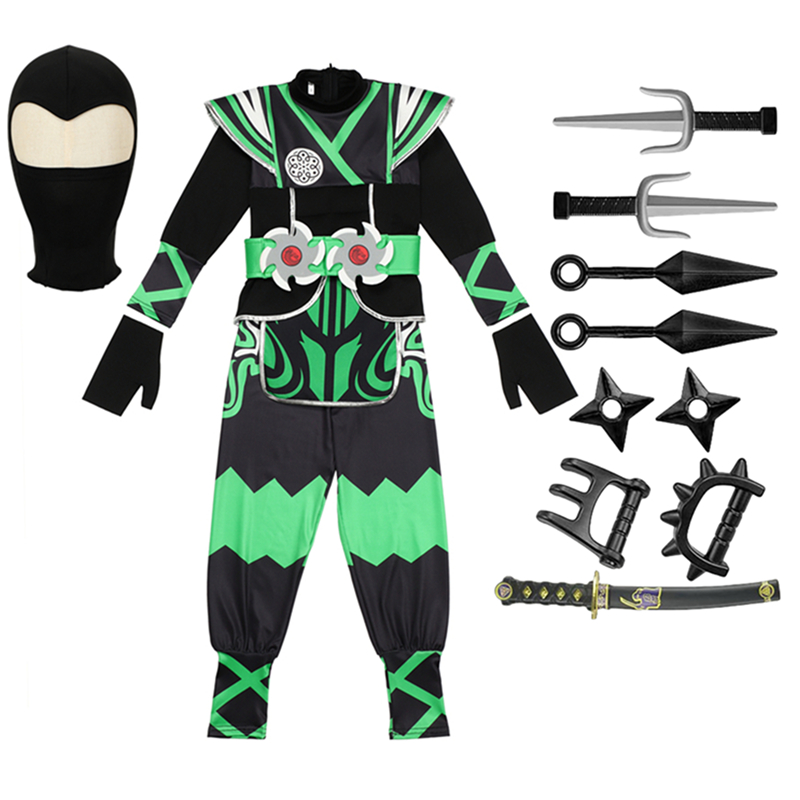Set Kostum Ninja Jepang untuk  - Kids Toys Kit ulasan dan harga