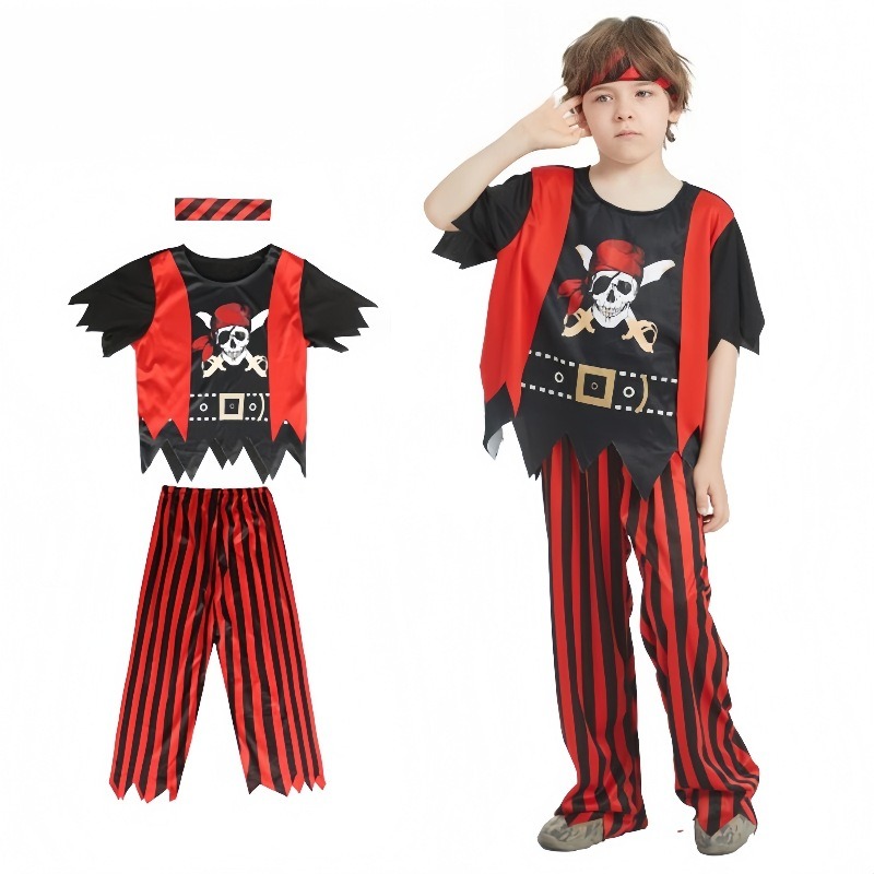 Kostum Baju Tengkorak Bajak La - Kids Toys Movie ulasan dan harga