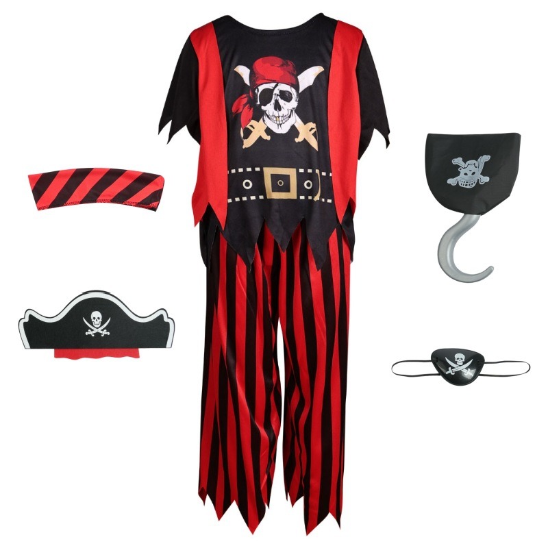 Kostum Baju Tengkorak Bajak La - Kids Toys Movie ulasan dan harga