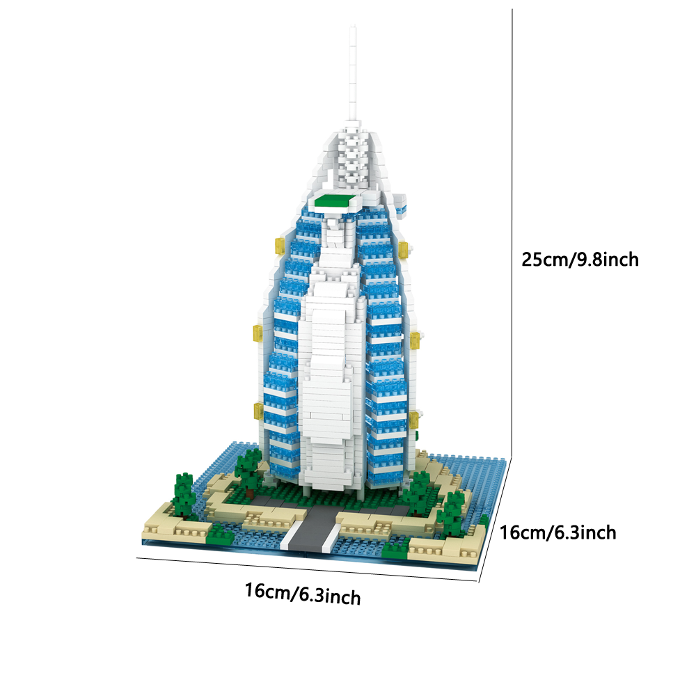Tahu model blok bangunan Skyli - Kids Toys Dubai ulasan dan harga