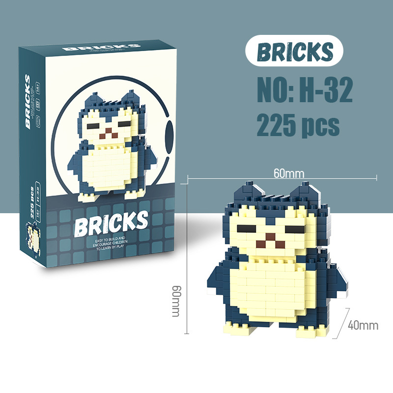 Blok Bangunan Mikro Pokemon Pi - Kids Toys Kit ulasan dan harga