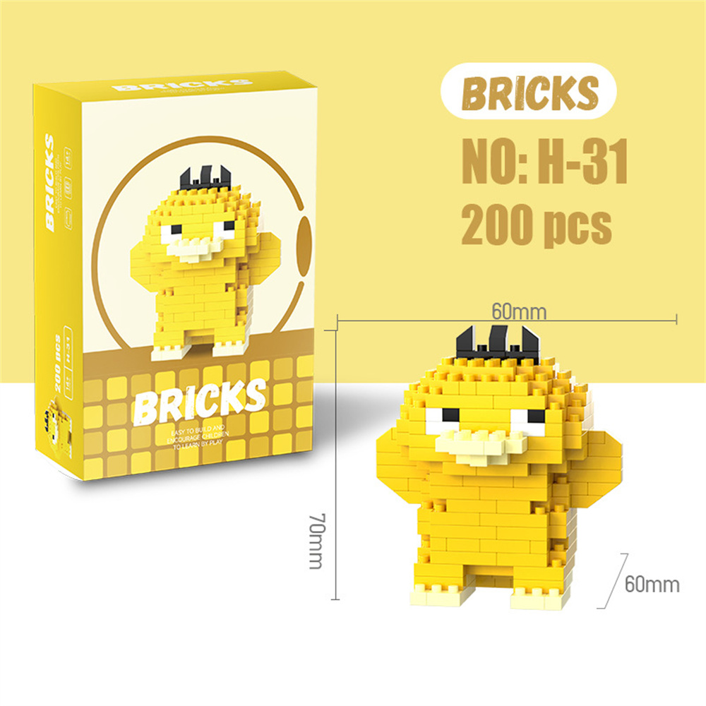 Blok Bangunan Mikro Pokemon Pi - Kids Toys Kit ulasan dan harga