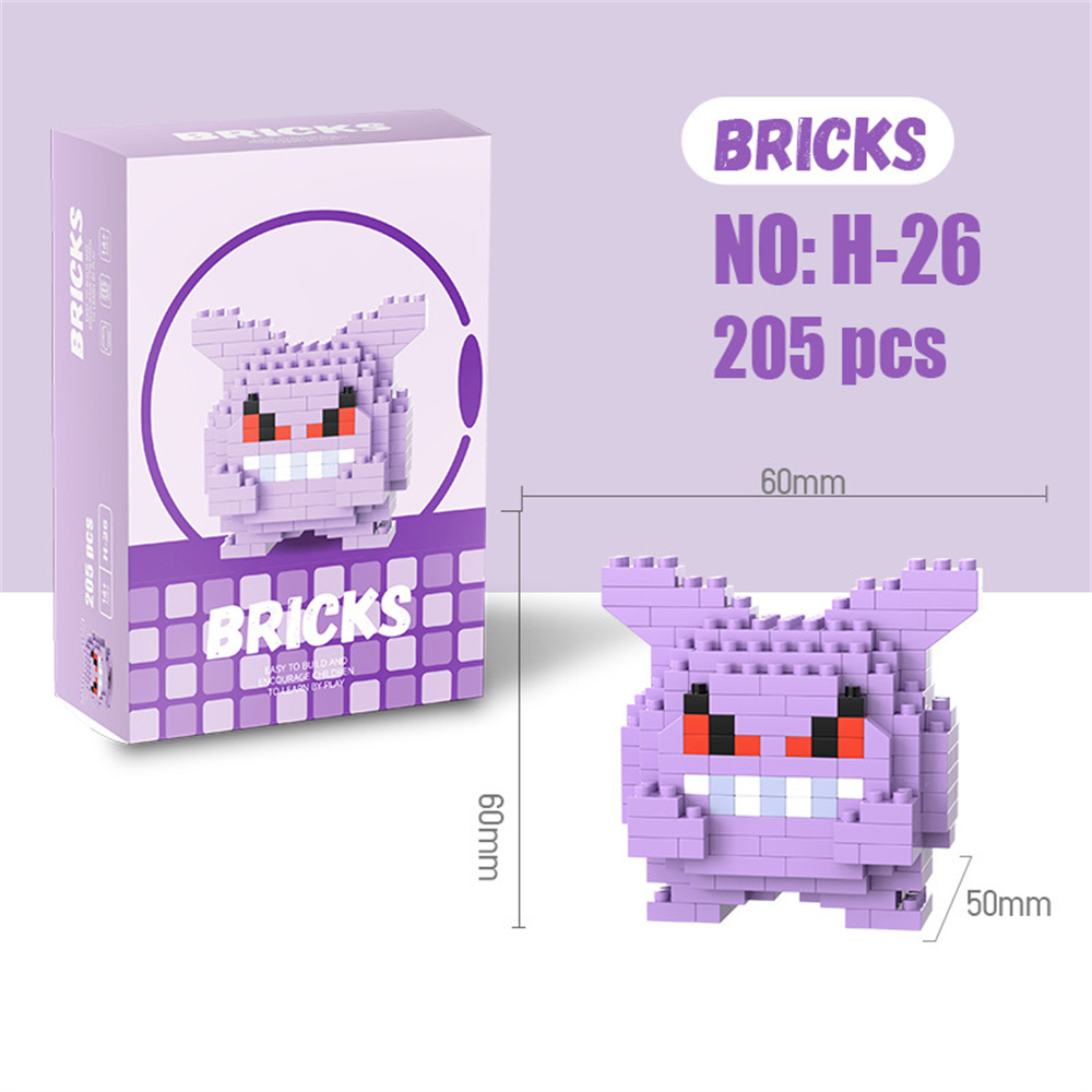 Blok Bangunan Mikro Pokemon Pi - Kids Toys Kit ulasan dan harga