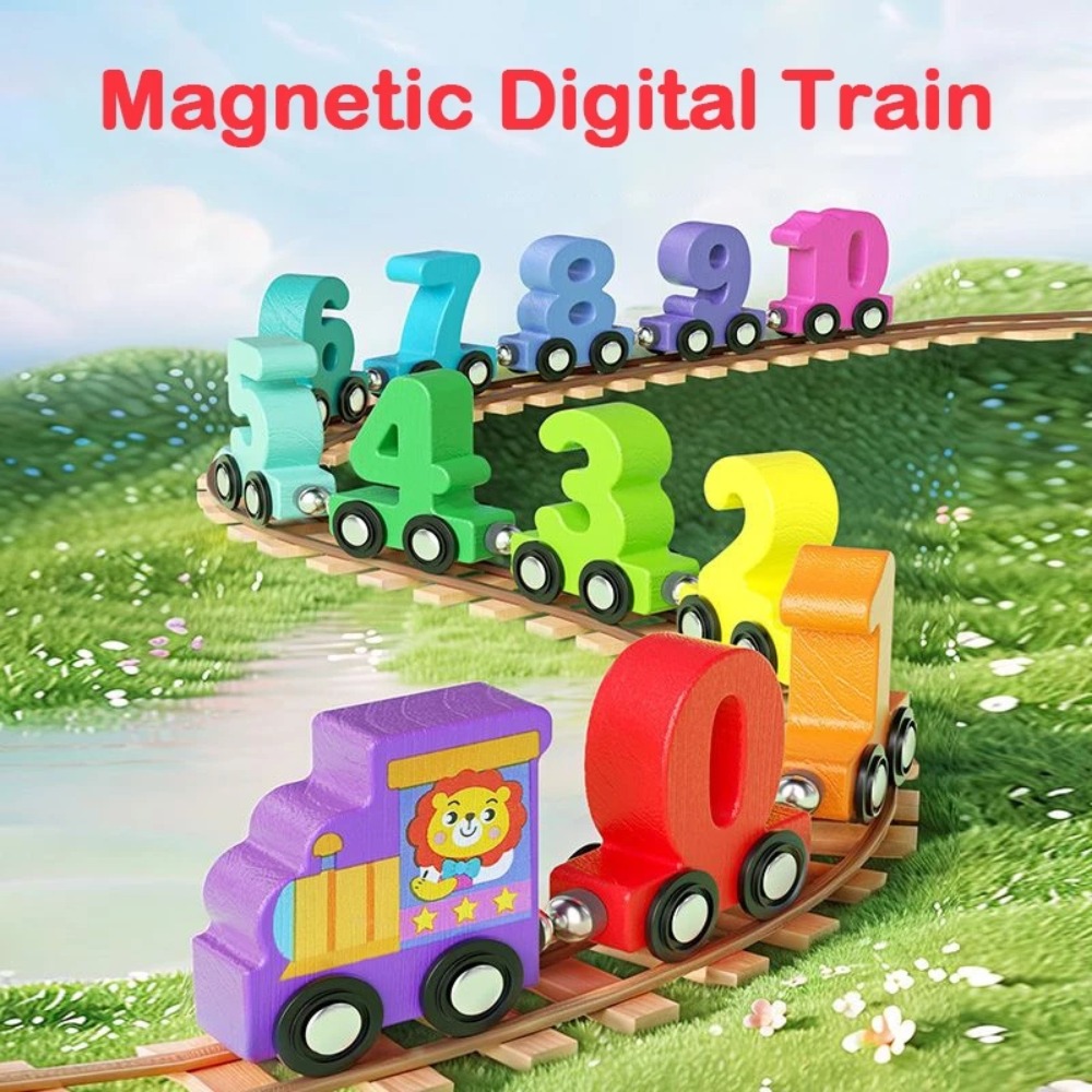 1set 0-10 Mainan Kereta Digita - Toy Train Track Set ulasan dan harga