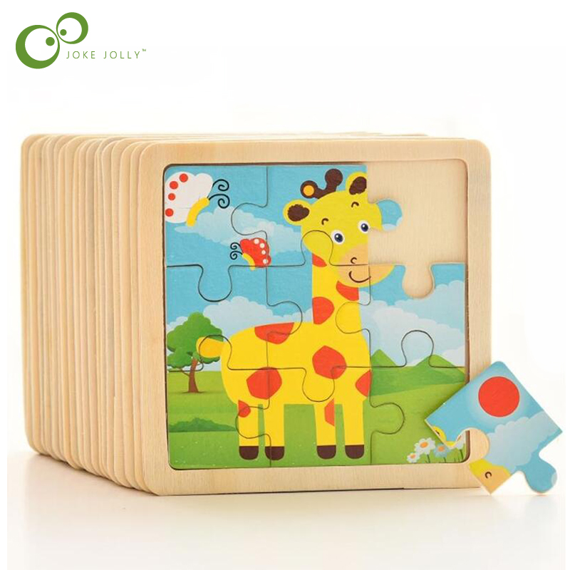 4 Buah/Lot 3D Teka-teki Jigsaw - Kids Toys Deals ulasan dan harga